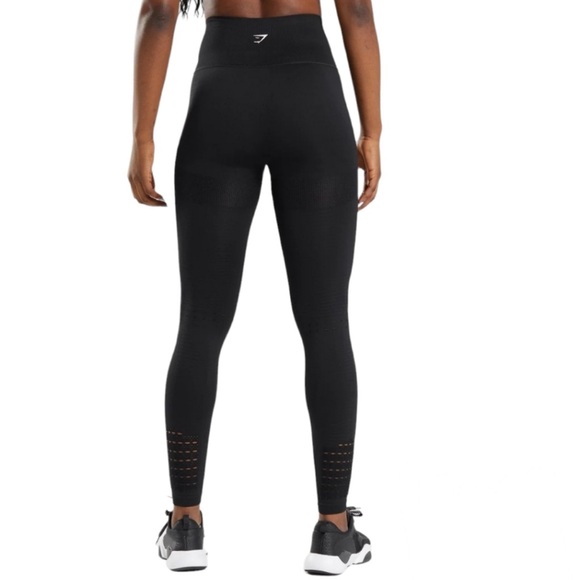 XS gymshark energy+ seamless leggings black - Picture 4 of 4